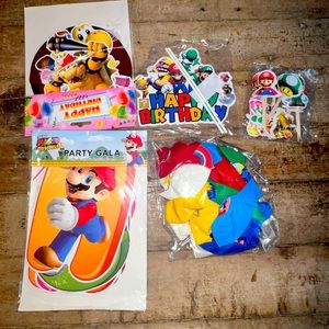 Mario Birthday kit